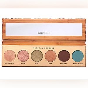 Butter London Natural Goddess Eye Shadow Palette - 6 Shades, .26oz/7.5g